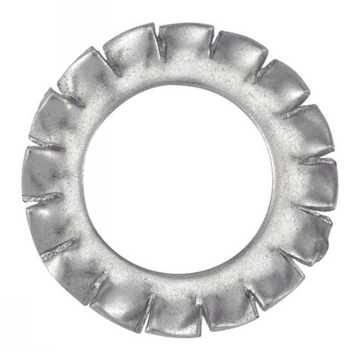 25 Rondelles Eventail à Dentures Extérieures Az 24 mm - DIN 6798 A - NFE27-624 - UNI 8842 - Inox A4 - D-Work