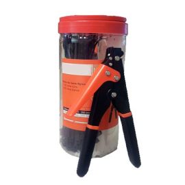 Seau de 300 Liens Nylon 6.6 Noir et Blanc + Pince de Serrage - Nylon 6.6 - D-Work