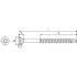 200 Vis de bardage tête fraisée six lobes 3,2x30/18 mm - Fendue - Inox A2 - ACTON