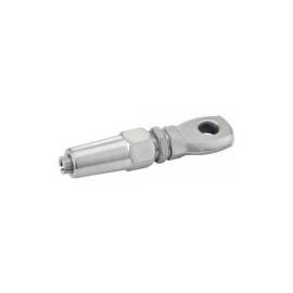 1 Embout à Oeil Sertissage Manuel 6 mm - Inox A4 - D-Work
