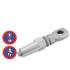 Embout à œil sertissage manuel 3 mm - Inox A4 - Résistant et durable - ACTON