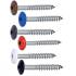 100 Vis de Façade Tête Cylindrique Extra Large Six Lobes 4.8 x 38 mm RAL 9005 Noir - Inox A2 - D-Work