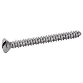200 Vis à tôle tête fraisée bombée 4,2x25 mm - Inox A2, norme DIN 7973 - Résistantes et durables - ACTON