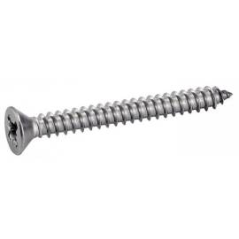 200 Vis à Tôle Tête Fraisée Pozidriv 3.9 x 16 mm - DIN 7982 - ISO 7050 - NFE25-656 - UNI 6955 - Inox A4 - D-Work