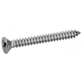 200 Vis à tôle tête fraisée Pozidrive 3,9x32 mm - Inox A4, norme DIN 7982 - Résistantes et durables - ACTON