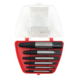 Set di 5 estrattori di viti da M3 a M18 in acciaio HCS - 450405 - Beast