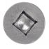 200 Vis à Tôle Tête Fraisée Carrée 4.8 x 16 mm - DIN 7982 - ISO 7050 - NFE25-656 - UNI 6955 - Inox A2 - D-Work
