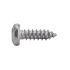 500 Vis à Tôle Tête Cylindrique Empreinte Carrée Fendue 4.8 x 16 mm - DIN 7981 - Inox A2 - D-Work