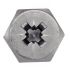 200 Vis à Tôle Tête Hexagonale Pozidriv avec Bout Pilote 5.5 x 45/40 mm - Inox A2 - D-Work