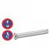 5 Terminaisons à sertir tête cylindrique bombée 6 mm - Inox A4 - Résistantes et durables - ACTON