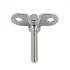 5 Embouts filetés muraux articulés pas à gauche 8 mm - Inox A4 - Résistants et durables - ACTON