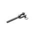 5 Embouts filetés à chape usinée 5 mm - Inox A4 - Pas à droite - ACTON