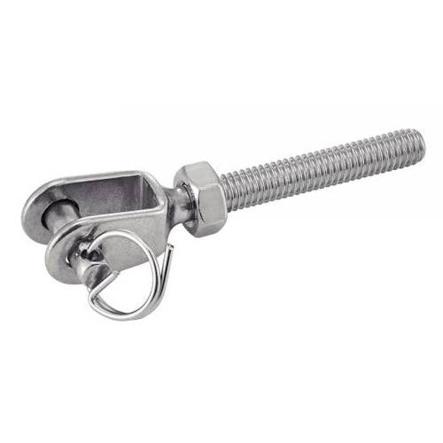 5 Embouts Filetés à Chape Soudée Pas à Droite Petit Modèle 5 mm - Inox A4 - D-Work