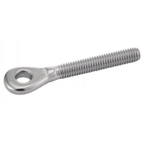 5 Embouts Filetés à Oeil Pas à Gauche 8 mm - Inox A4 - D-Work