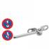 10 Embouts à Sertir Mural Articulé 3 mm - Inox A4 - D-Work