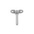 10 Embouts à Sertir Mural Articulé 4 mm - Inox A4 - D-Work