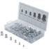 10 Embouts à Sertir Mural Articulé 3 mm - Inox A4 - D-Work