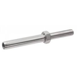 5 Embouts Filetés à Sertir Pas à Droite Petit Modèle 5 mm - Inox A4 - D-Work
