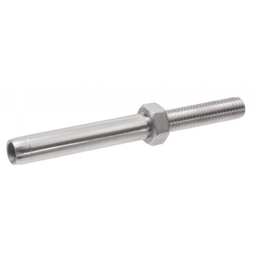 5 Embouts Filetés à Sertir Pas à Droite Petit Modèle 6 mm - Inox A4 - D-Work
