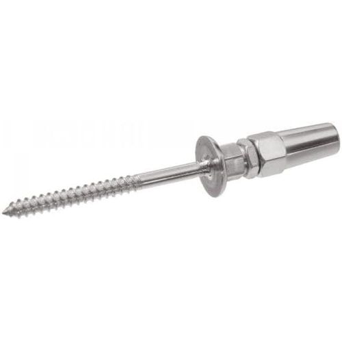 1 Terminaison filetage bois sertissage manuel 3 mm - Inox A4 - Résistante et durable - ACTON 
