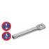 10 Embouts à Oeil à Sertir Petit Modèle 4 mm - Inox A4 - D-Work