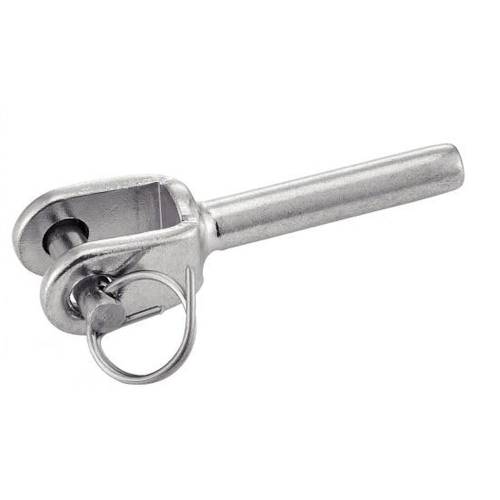 10 Embouts à Chape Soudée à Sertir Petit Modèle 4 mm - Inox A4 - D-Work