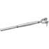 5 Ridoirs à Chapes Fixes Soudées + Embout à Sertir Petit Modèle 4 mm - Inox A4 - D-Work