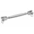 5 Ridoirs à Chapes Fixes Soudées + Embout à Sertir Petit Modèle 4 mm - Inox A4 - D-Work