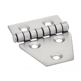 5 Charnières type G 75 mm - Inox A2 - Résistantes et durables - ACTON 