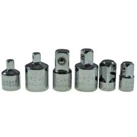 Cliquet Carraca Conducteur Adaptateur 6x 1/4 -3/8 -1/2 M/F - Polyvalent et Pratique - Beast
