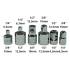 Cliquet Carraca Conducteur Adaptateur 6x 1/4 -3/8 -1/2 M/F - Polyvalent et Pratique - Beast