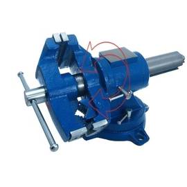 Etau Parallèle 100 mm - Fonte - 15.5 kg - Mâchoires Pivotantes - Beast