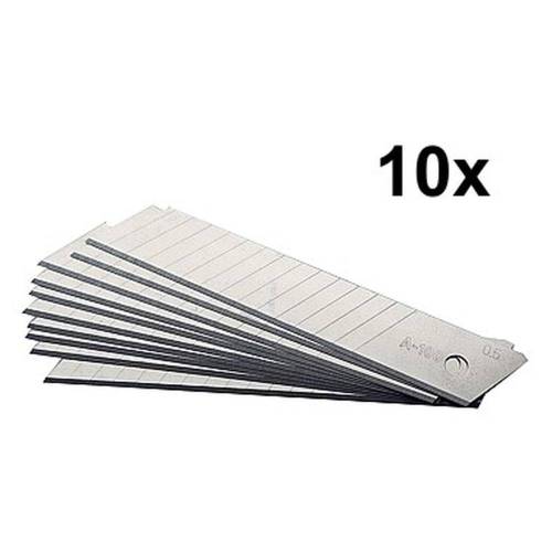 Lames de Rechange 18 mm 14 Segments 0,38 mm - Lot de 10 - Précision et Durabilité - Beast