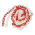 Chaîne d’Avertissement 5M - PVC Rouge/Blanc Signalisation - Beast