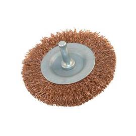 Brosse Rotative Plate 65 mm Acier Laiton Pivot 6 mm - Beast