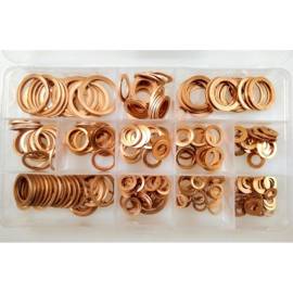 Assortiment Rondelles Cuivre 280 Pièces 5x9-20x26 mm - Beast