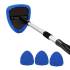 Brosse en Microfibre pour Désembuer les Vitres Télescopique + 3 Pads - Beast