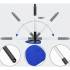 Brosse en Microfibre pour Désembuer les Vitres Télescopique + 3 Pads - Beast