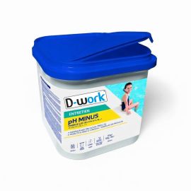pH Moins pour Piscine en Poudre 1,5 kg - Régulation Facile et Efficace du pH - D-Work