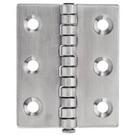 5 Charnières Type I 80 mm - Inox A2 - Résistantes et durables - ACTON 