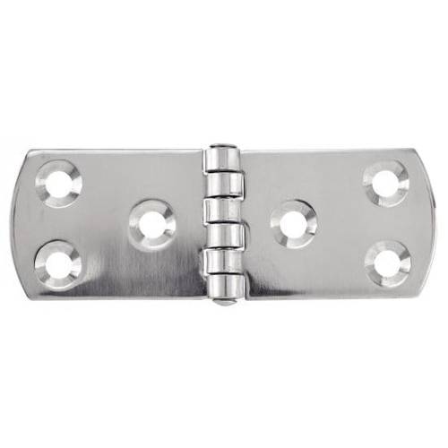 5 Charnières type E 100 mm - Inox A2 - Résistantes et durables - ACTON 