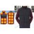 Gilet Chauffant Rechargeable Euro-Size M 170 Black - Confort Thermique Portable - Beast