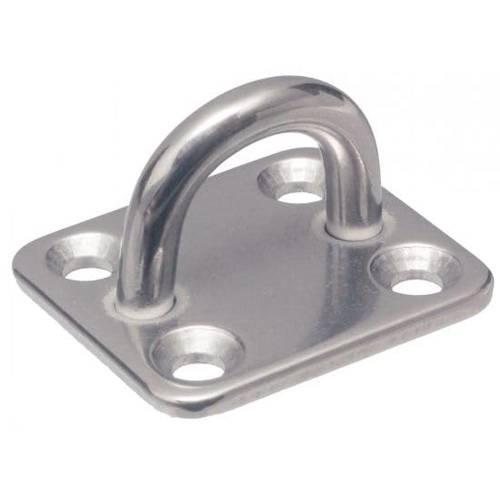 5 Pontets sur platine rectangulaire 5 mm - Inox A2 - Résistants et durables - ACTON