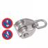 Poulie double 32 mm - Inox A2 - Résistante et durable - ACTON 