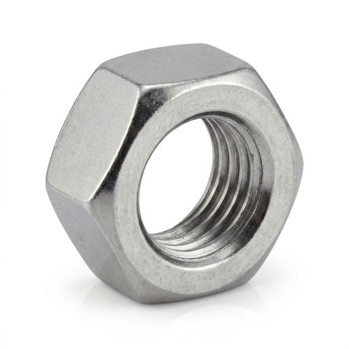 10 Écrous hexagonaux M27 - Inox A4, norme DIN 934 - ACTON 