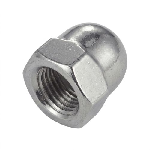 25 Écrous borgnes M18 - Inox A4, norme DIN 1587 - ACTON 