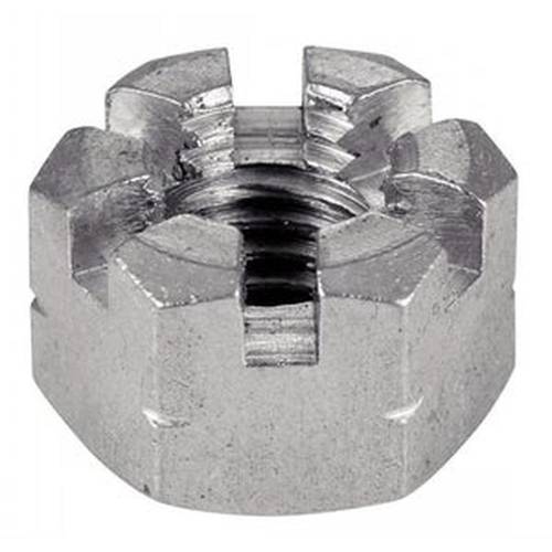 10 Ecrous Hexagonaux à Créneaux M27 mm - DIN 935 - ISO 7035 - NFE27-414 - Inox A4 - D-Work