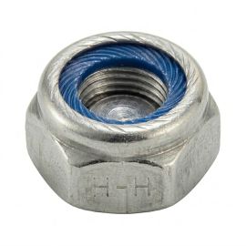 50 Écrous hauts hexagonaux indesserrables 2,5 mm - Inox A4, DIN 982 - Résistants et durables - ACTON 