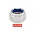 50 Ecrous Hauts Hexagonaux Indéssérables avec Bague Nylon 3 - 0 mm - DIN 982 - ISO 7040 - Inox A4 - D-Work