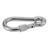 1 Mousqueton à Oeil avec Vis de Securité 12 mm - Inox A4 - D-Work